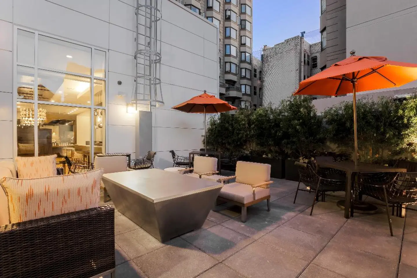 Courtyard by Marriott San Francisco Union Square Terrasse