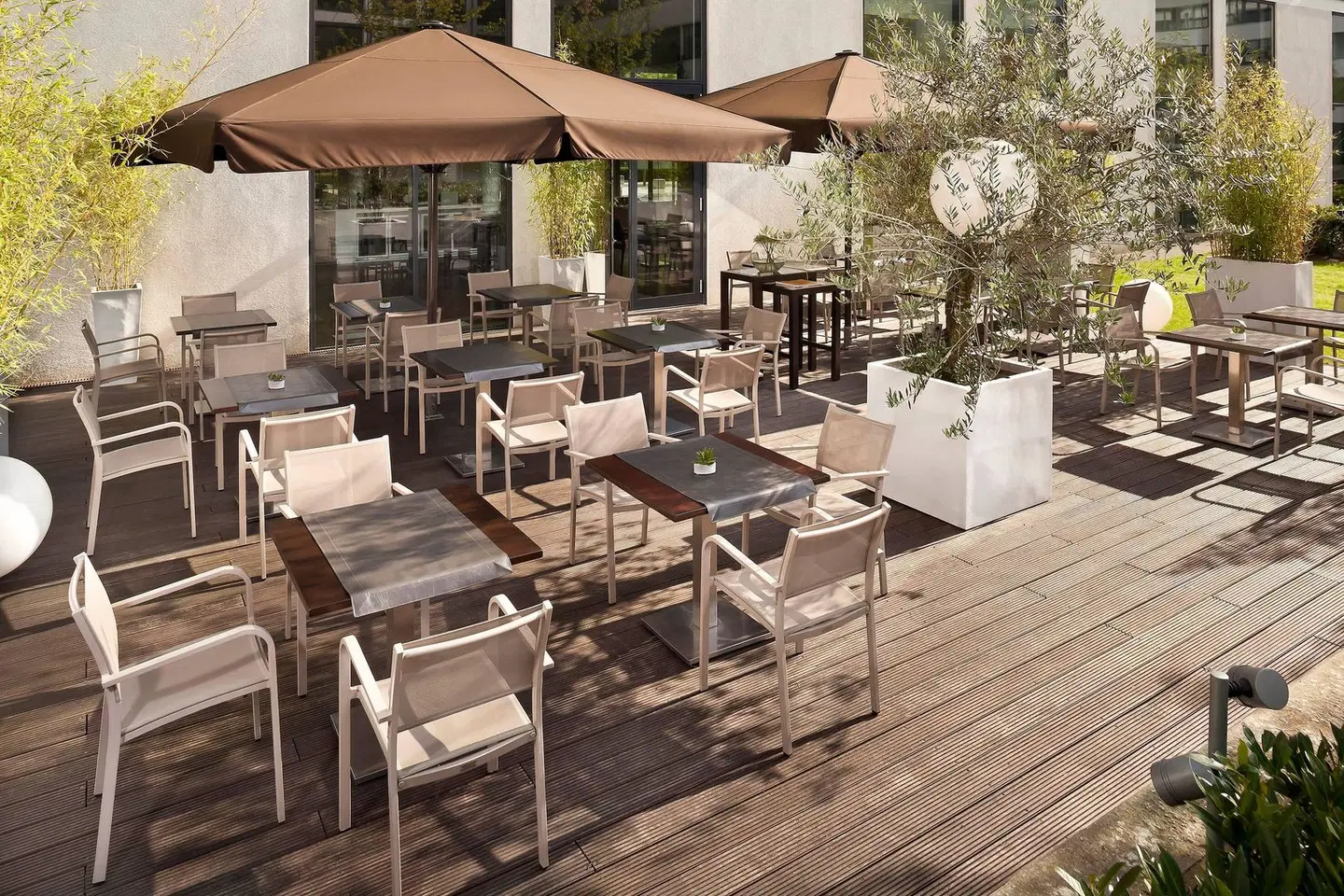 INNSiDE Düsseldorf Derendorf Terrasse