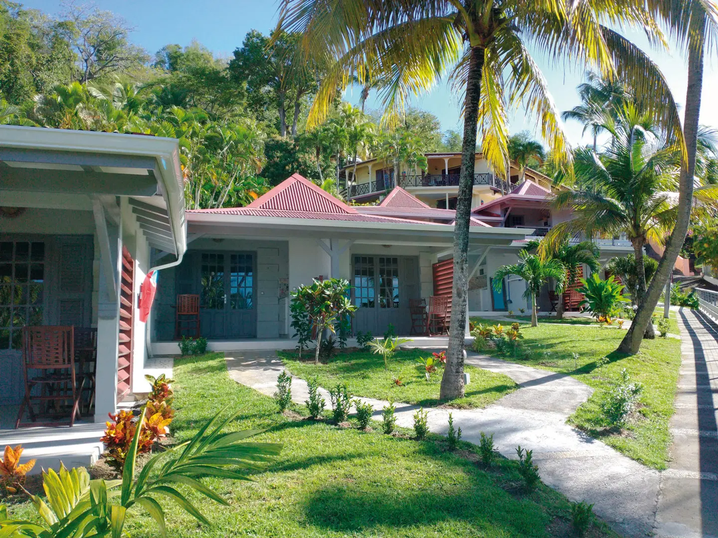 Habitation Grande Anse Garten