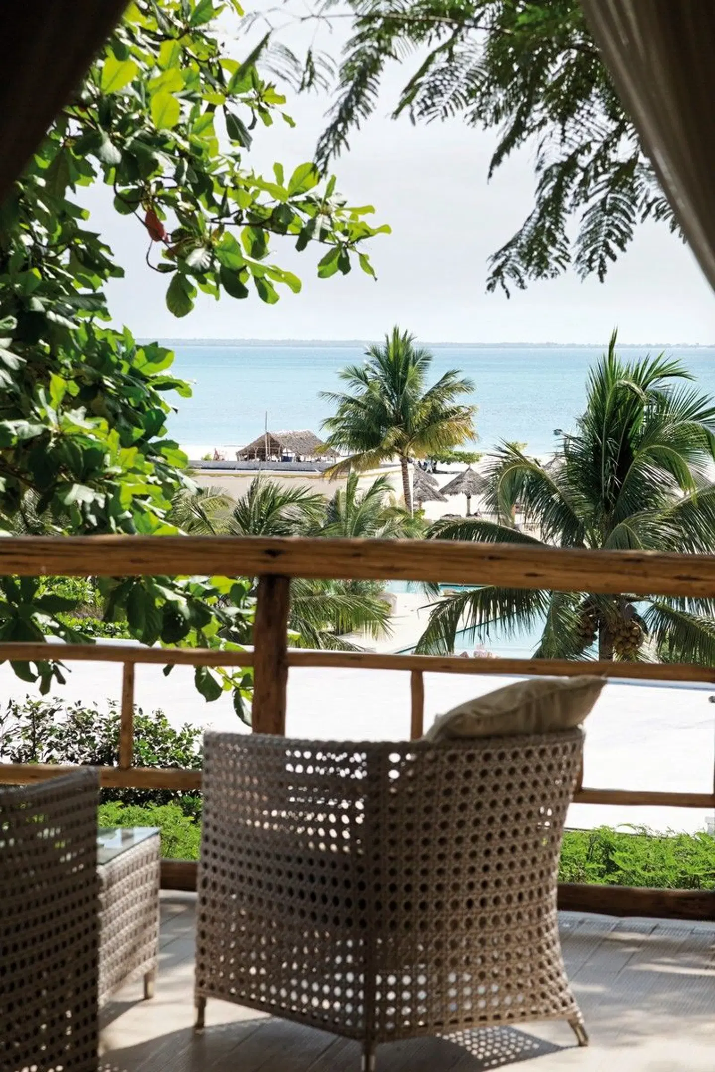 Gold Zanzibar Beach House & Spa Terrasse