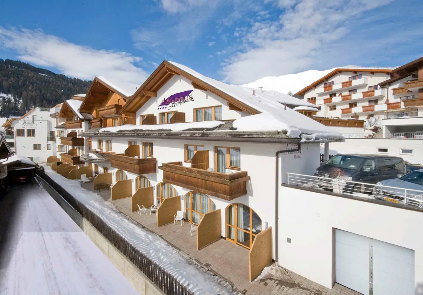 Hotel Amadeus-Micheluzzi Terrasse