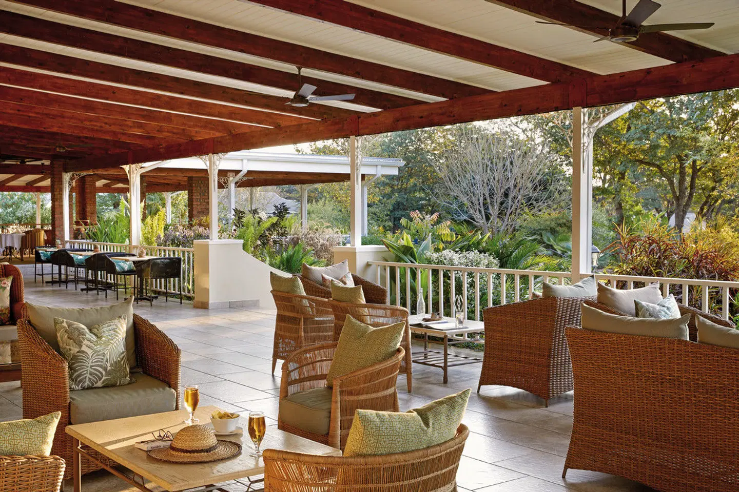 Pioneers Lodge Terrasse