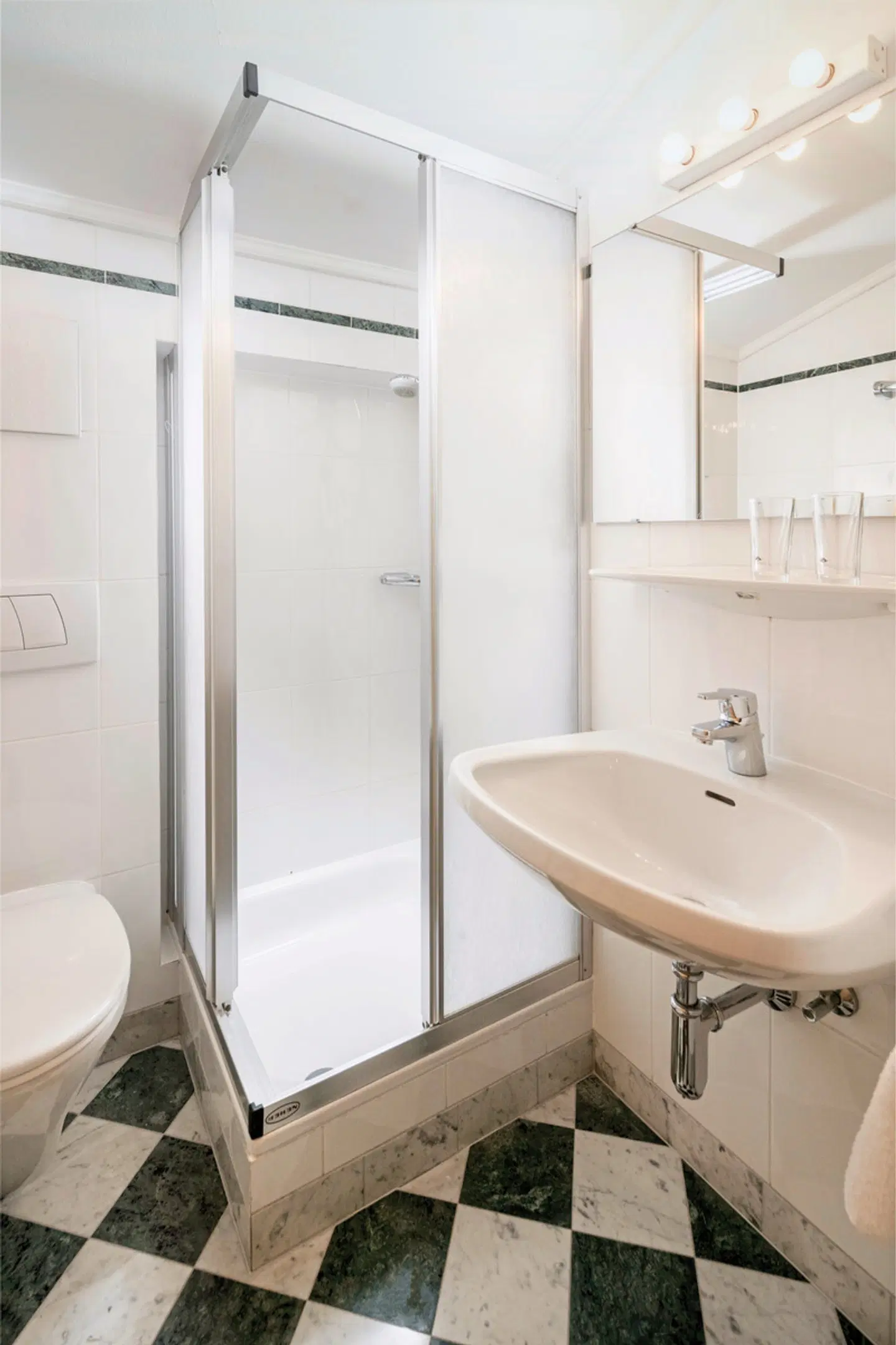 Nationalparkhotel Klockerhaus Badezimmer