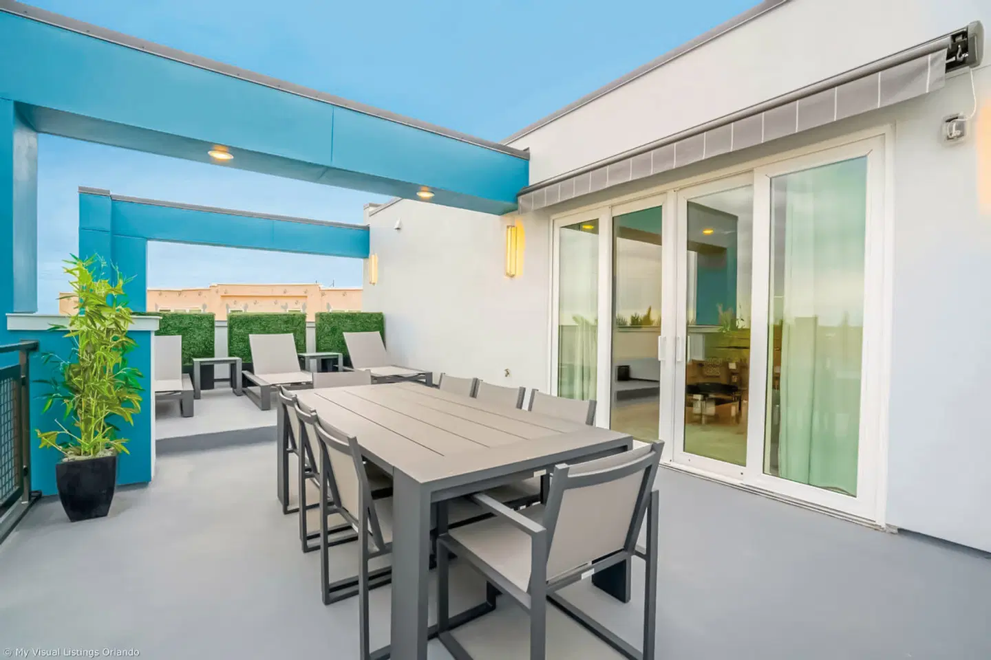 Spectrum Resort Apartments Terrasse