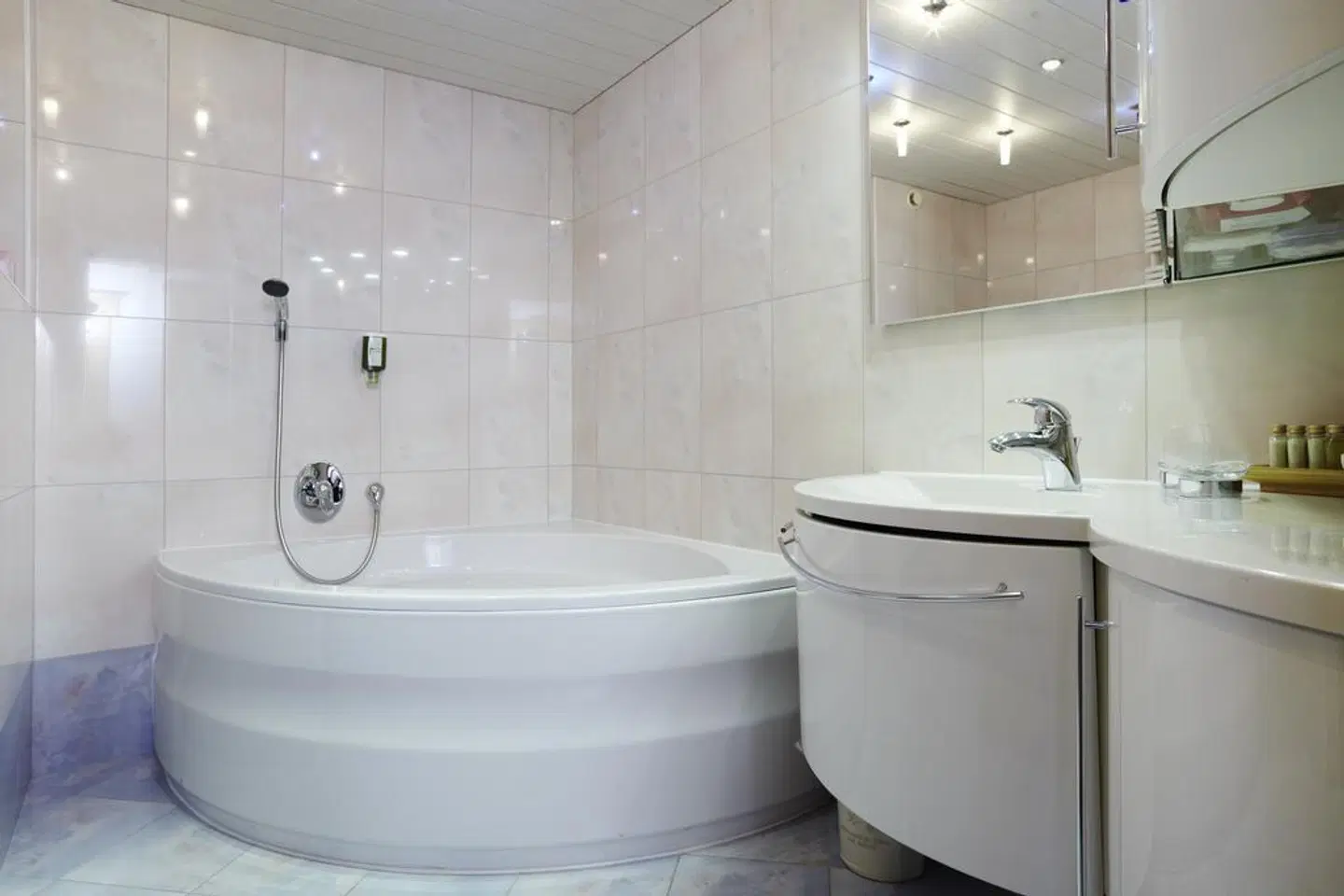 Hotel Seelos Badezimmer