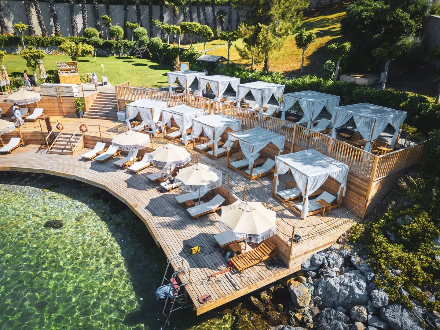 The Plaza Bodrum Terrasse