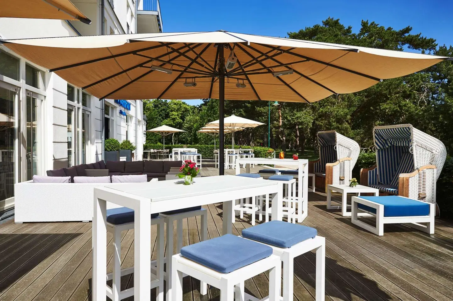 Steigenberger Grandhotel & Spa Heringsdorf Terrasse
