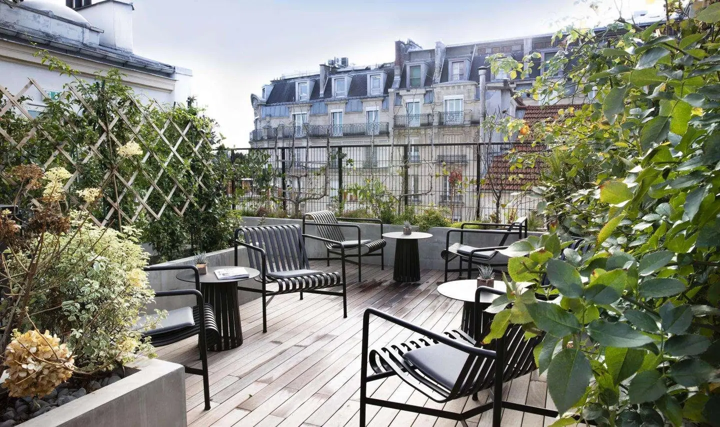 Timhotel Jardin des Plantes Terrasse