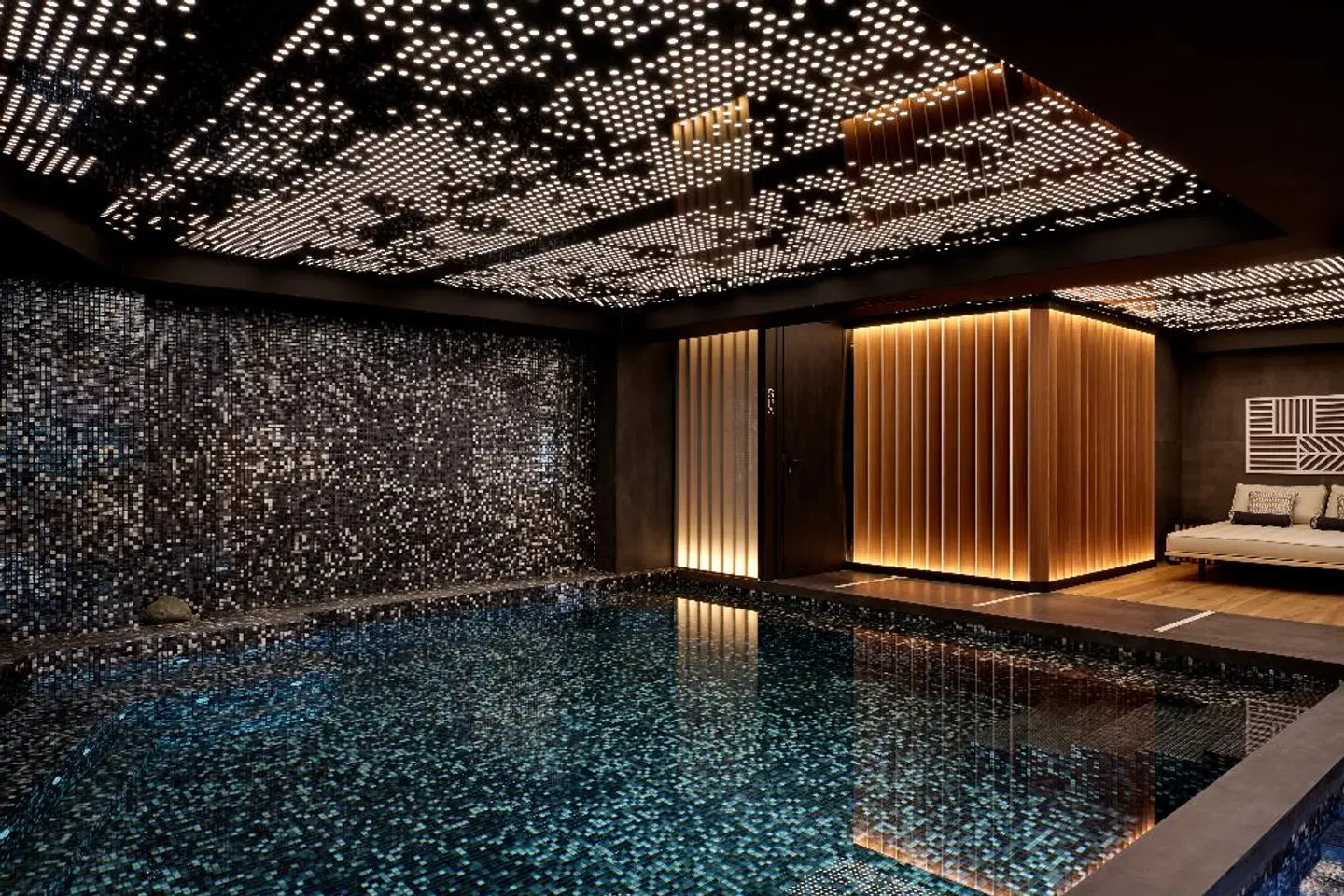 Semeli Coast Mykonos, Curio Collection by Hilton Hallenbad