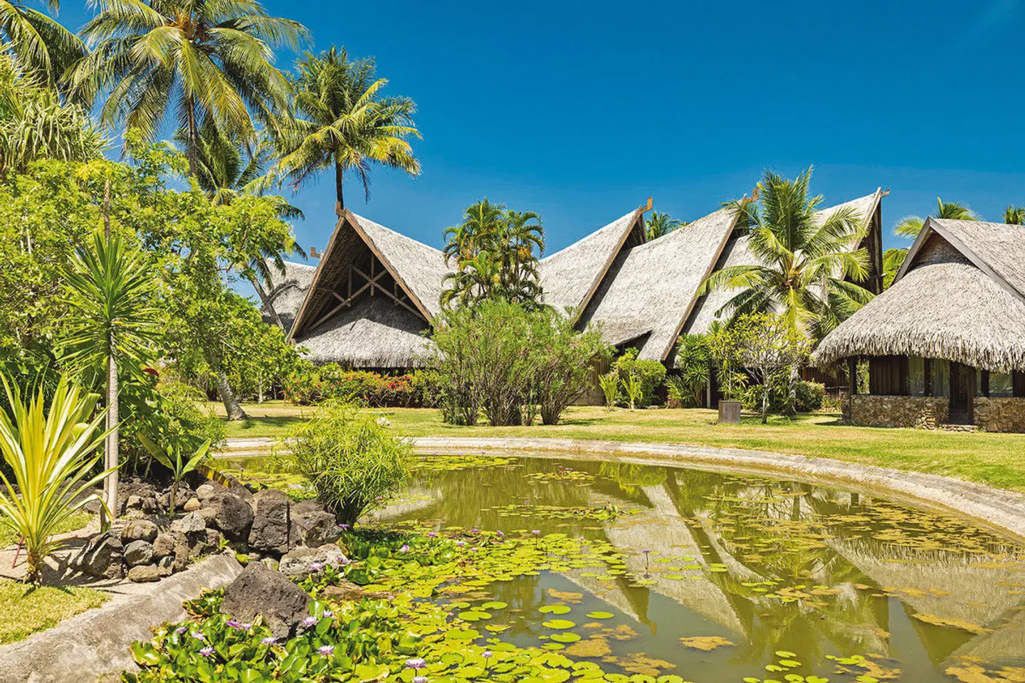 Sofitel Kia Ora Moorea Beach Resort Garten