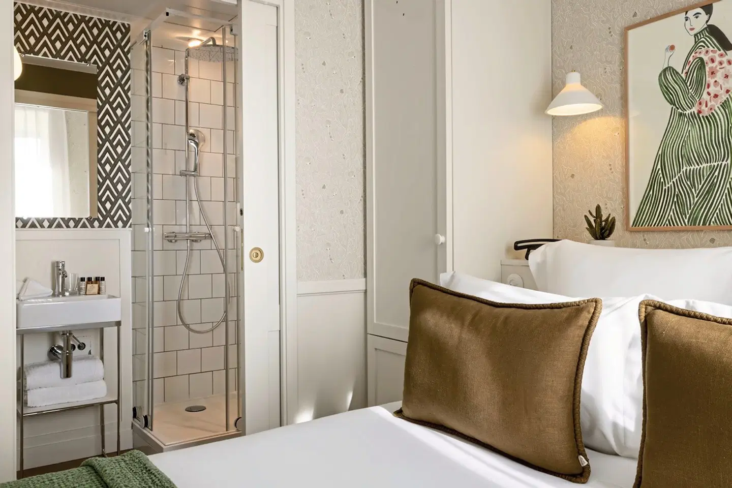 Le Petit Oberkampf Hotel & Spa Badezimmer