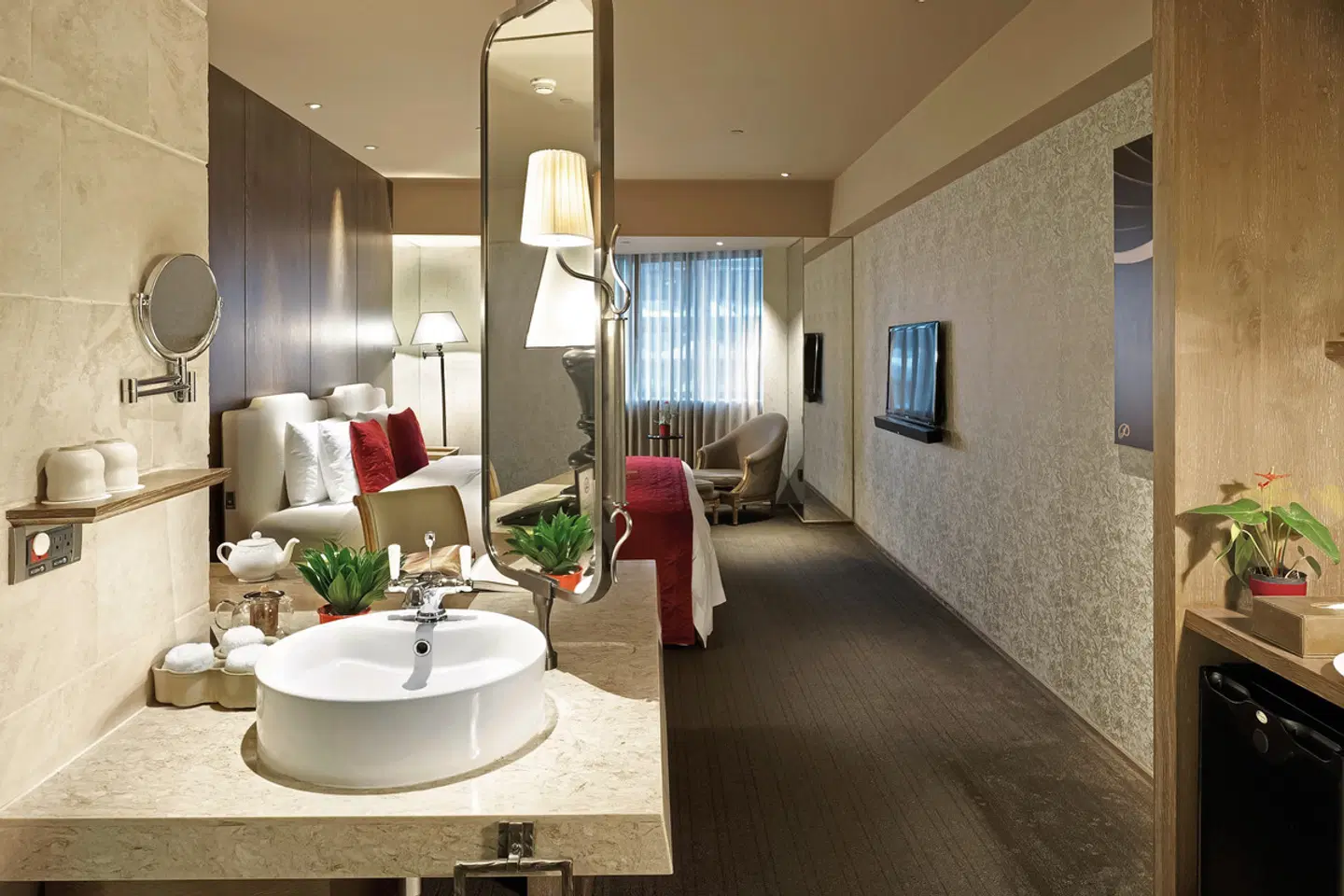 Palais de Chine Hotel Badezimmer