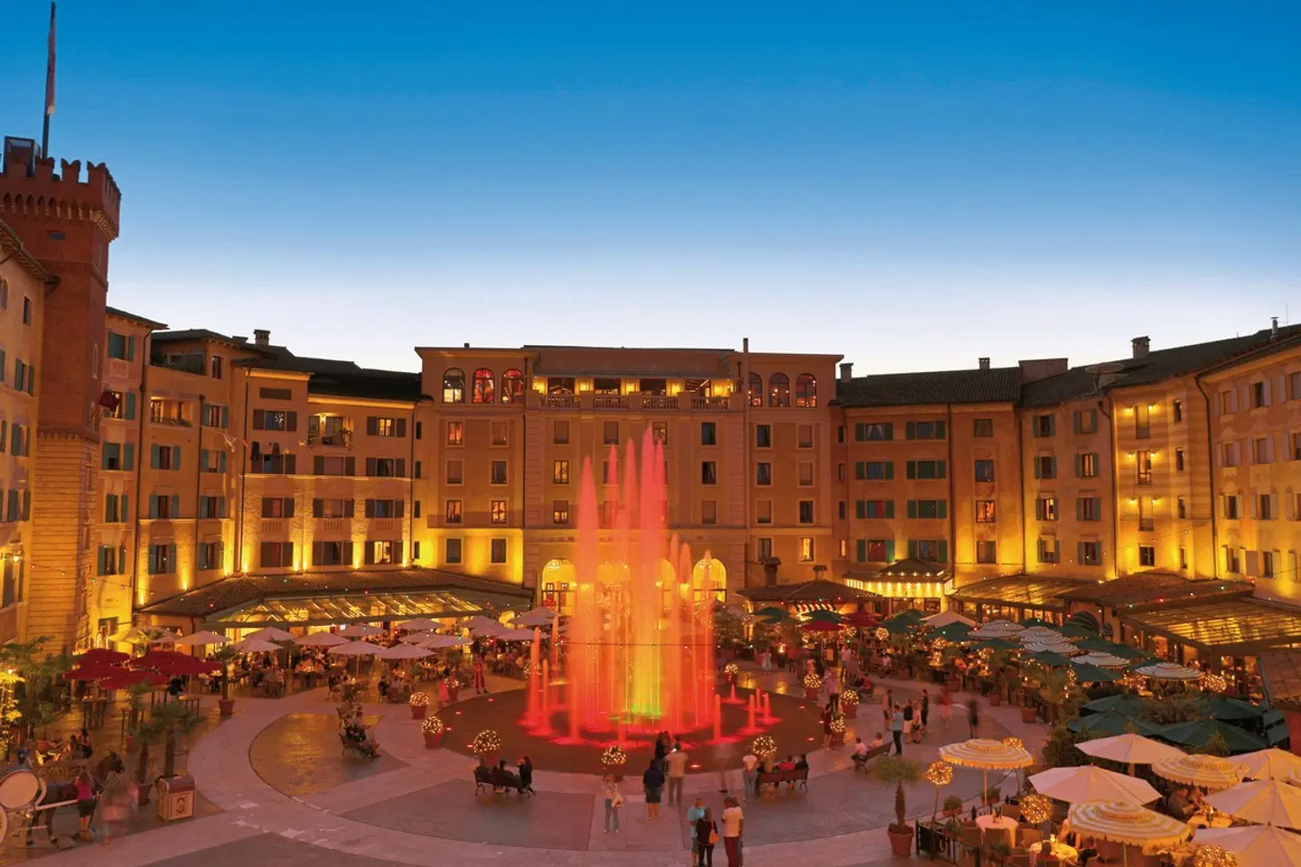 Erlebnishotel Colosseo Terrasse