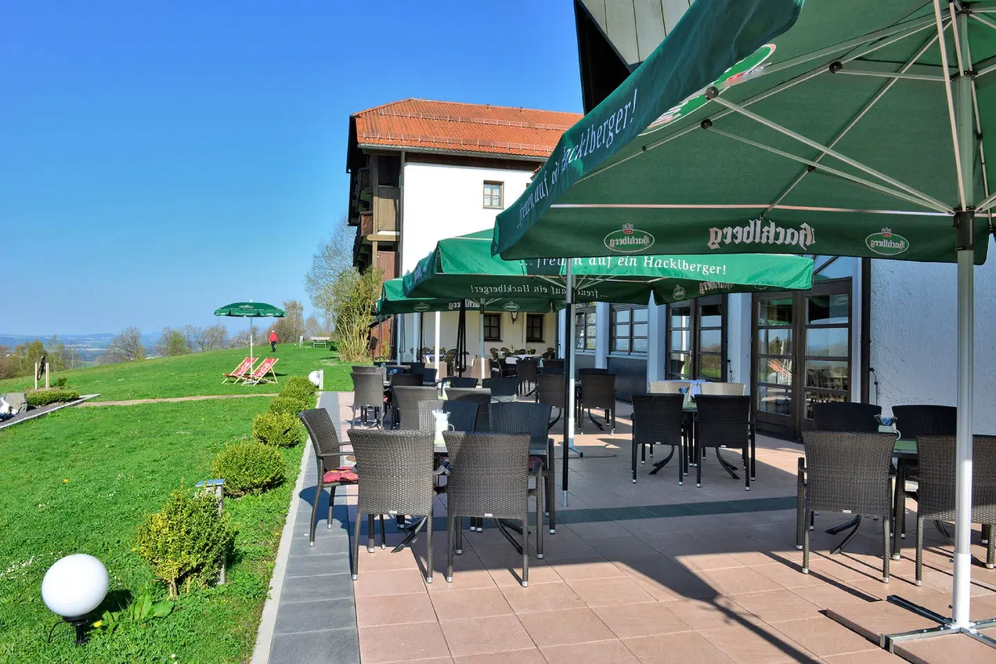 Hotel am Badepark Terrasse