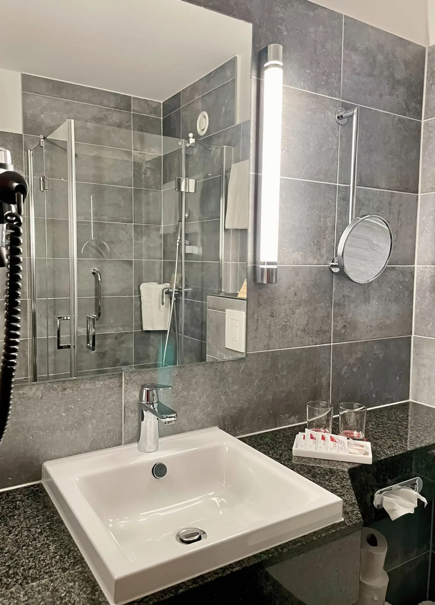 Morada Hotel Arendsee Badezimmer