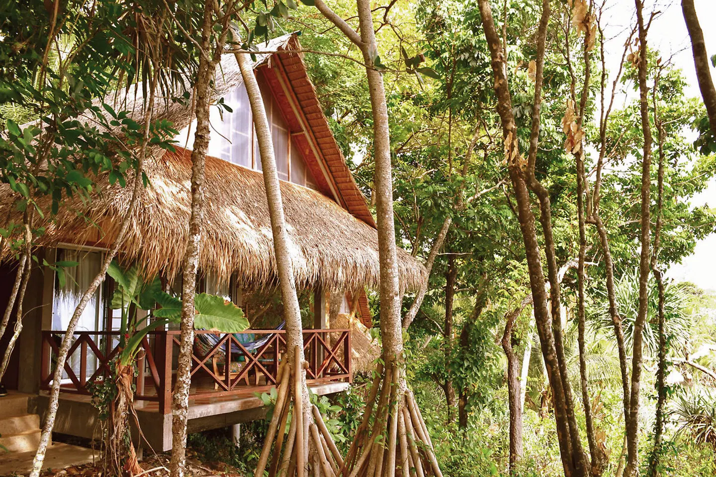 Narima Bungalow Resort Garten