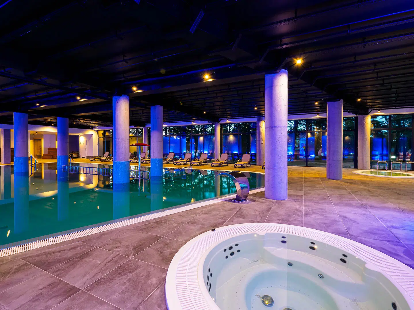 Resort Król Plaza Spa & Wellness Hallenbad