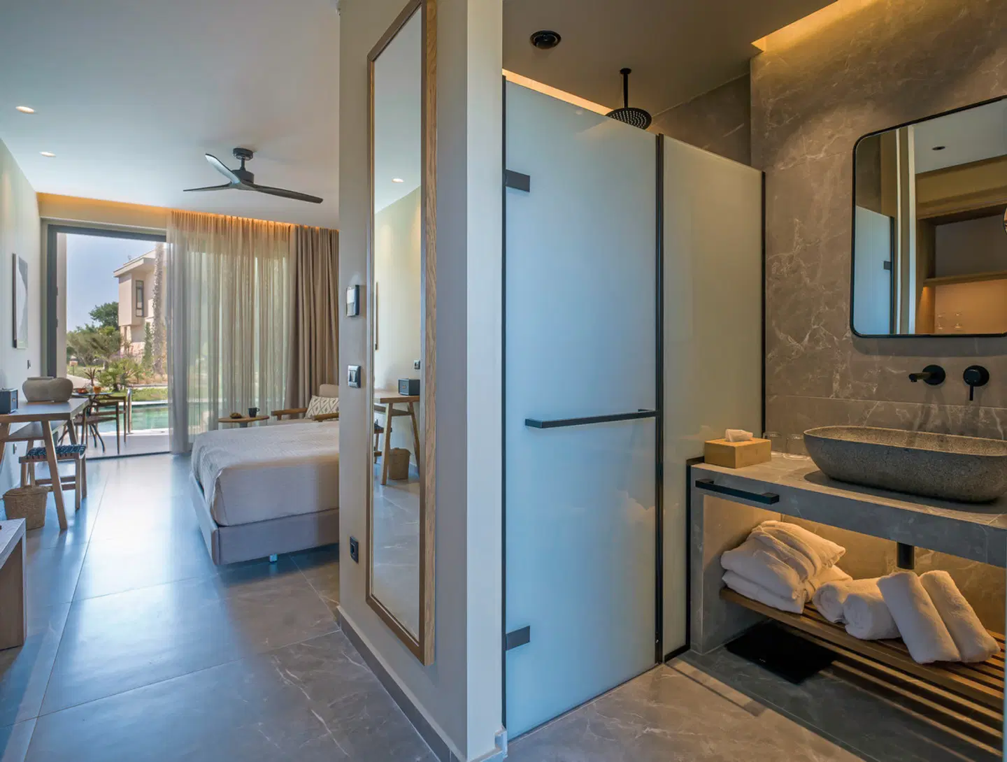 Portes Theros Badezimmer