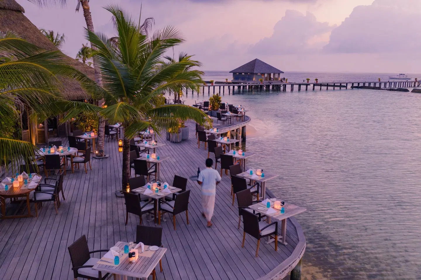 Komandoo Island Resort & Spa Terrasse