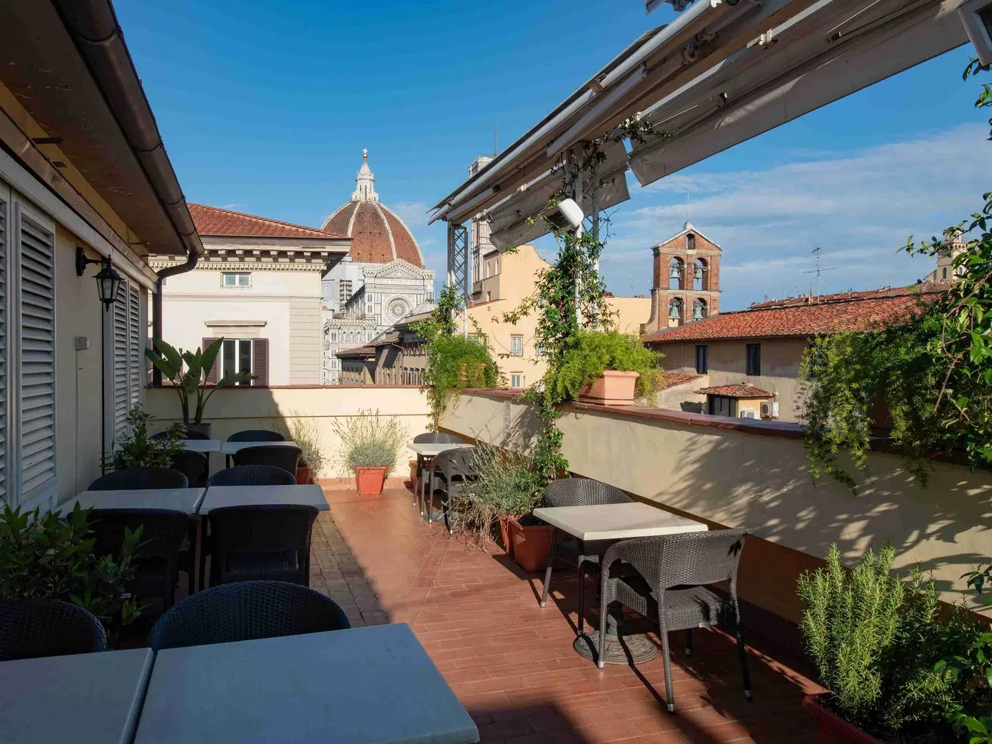 B&B Hotel Firenze Laurus al Duomo Terrasse