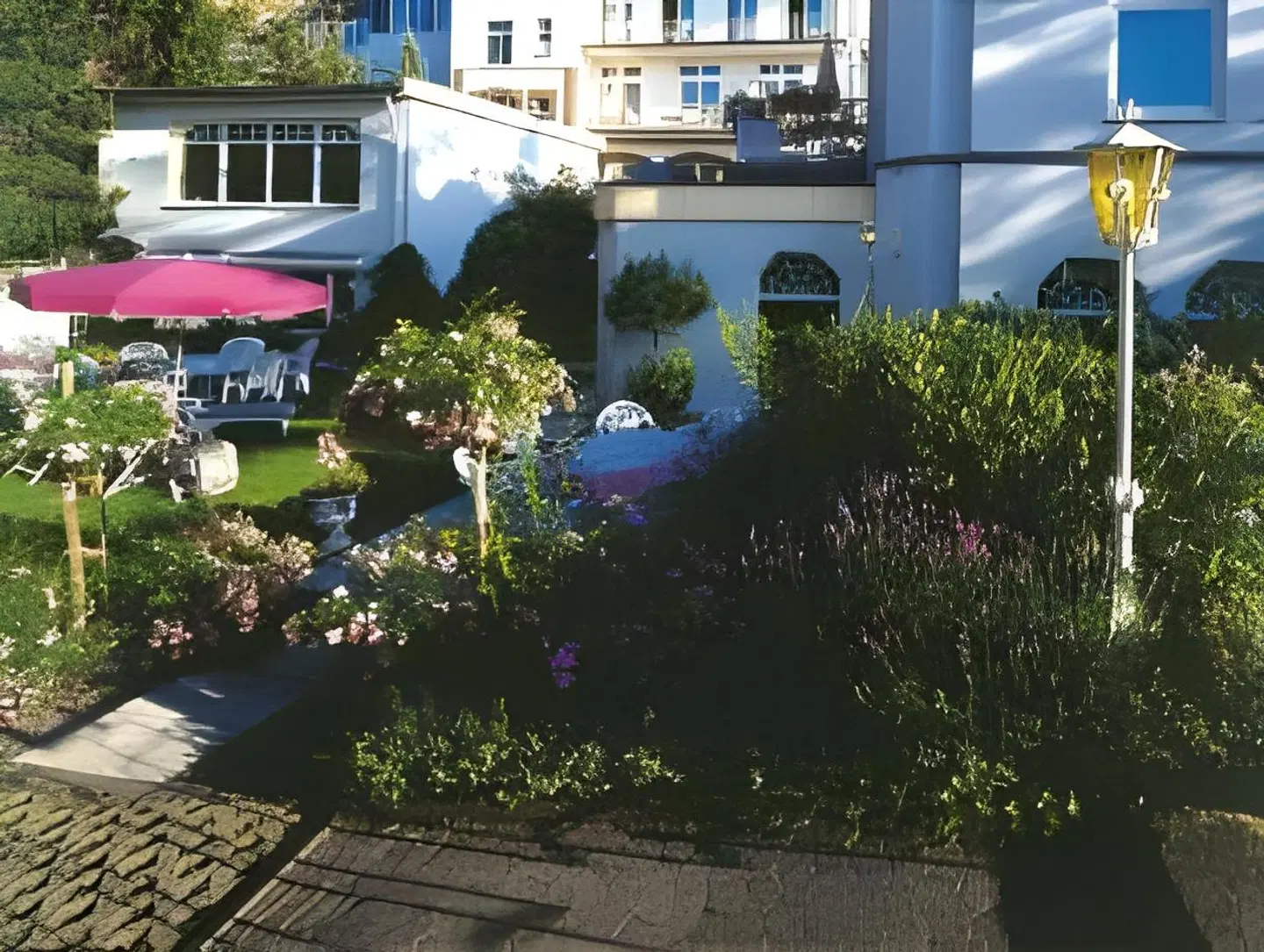 Privat-Hotel Villa Aurora Garten