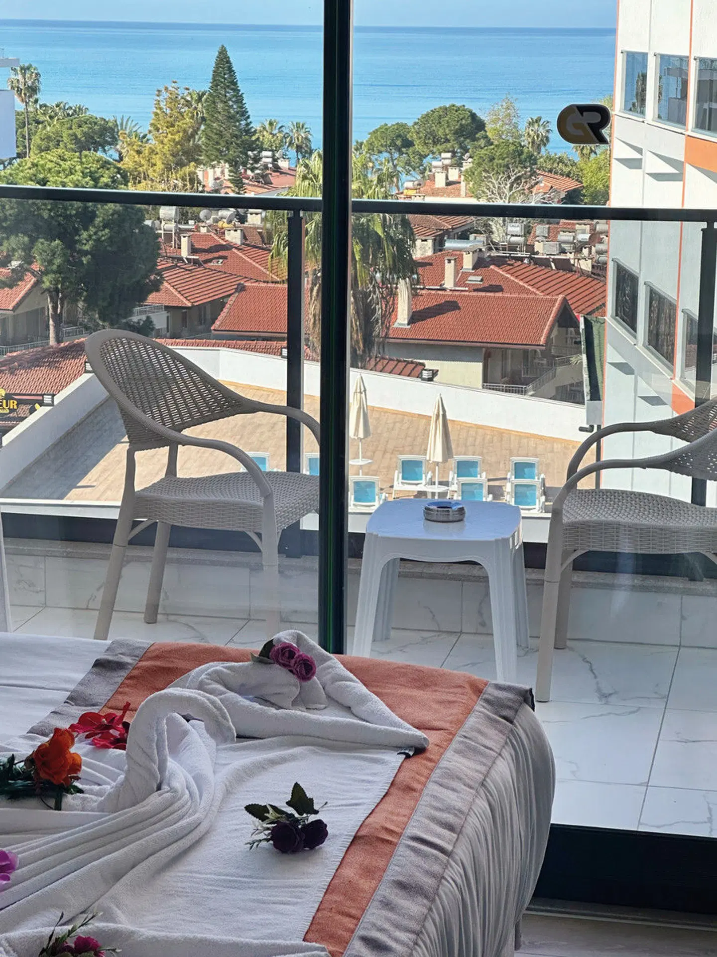 Side Golden Rock Hotel & Spa Terrasse