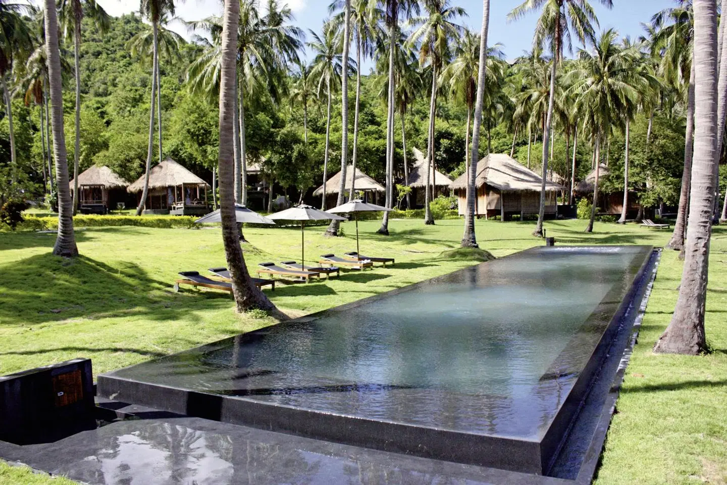 The Haad Tien Beach Resort Garten