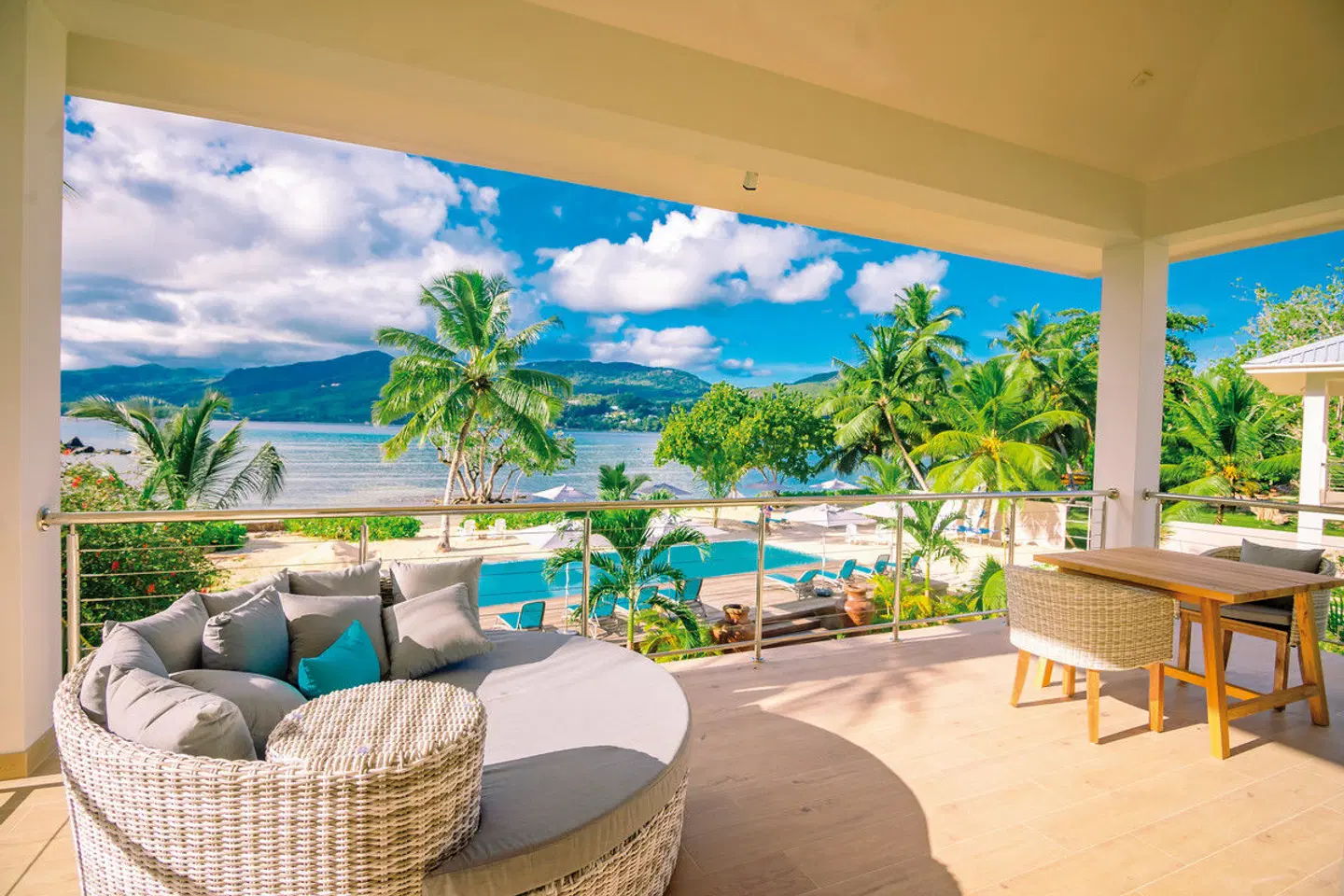 Pineapple Beach Villas Terrasse