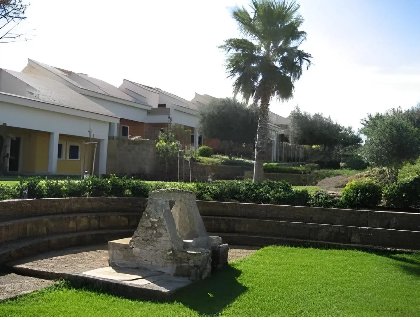 Hotel Capo Campolato Garten