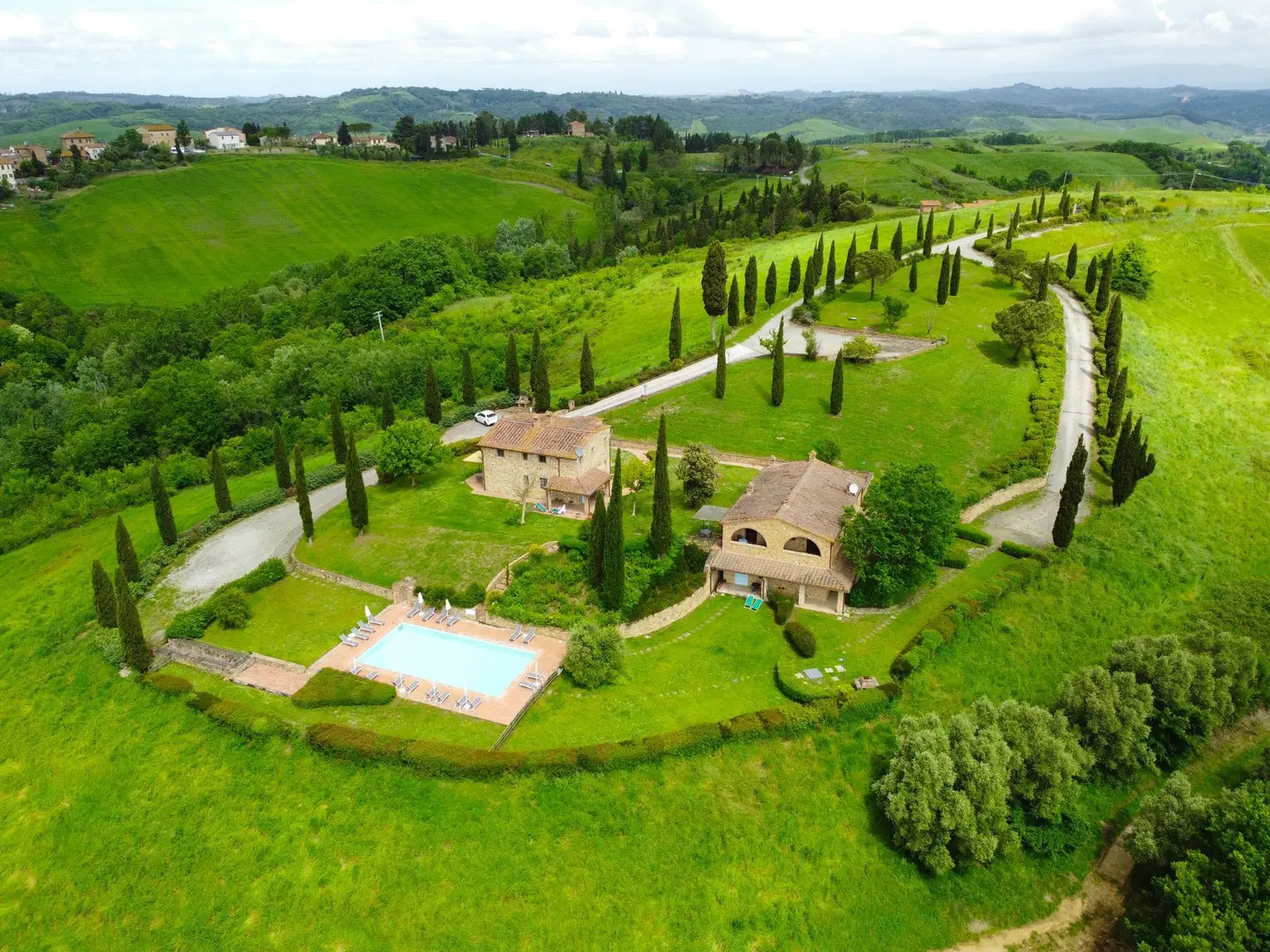 Castellare di Tonda Garten