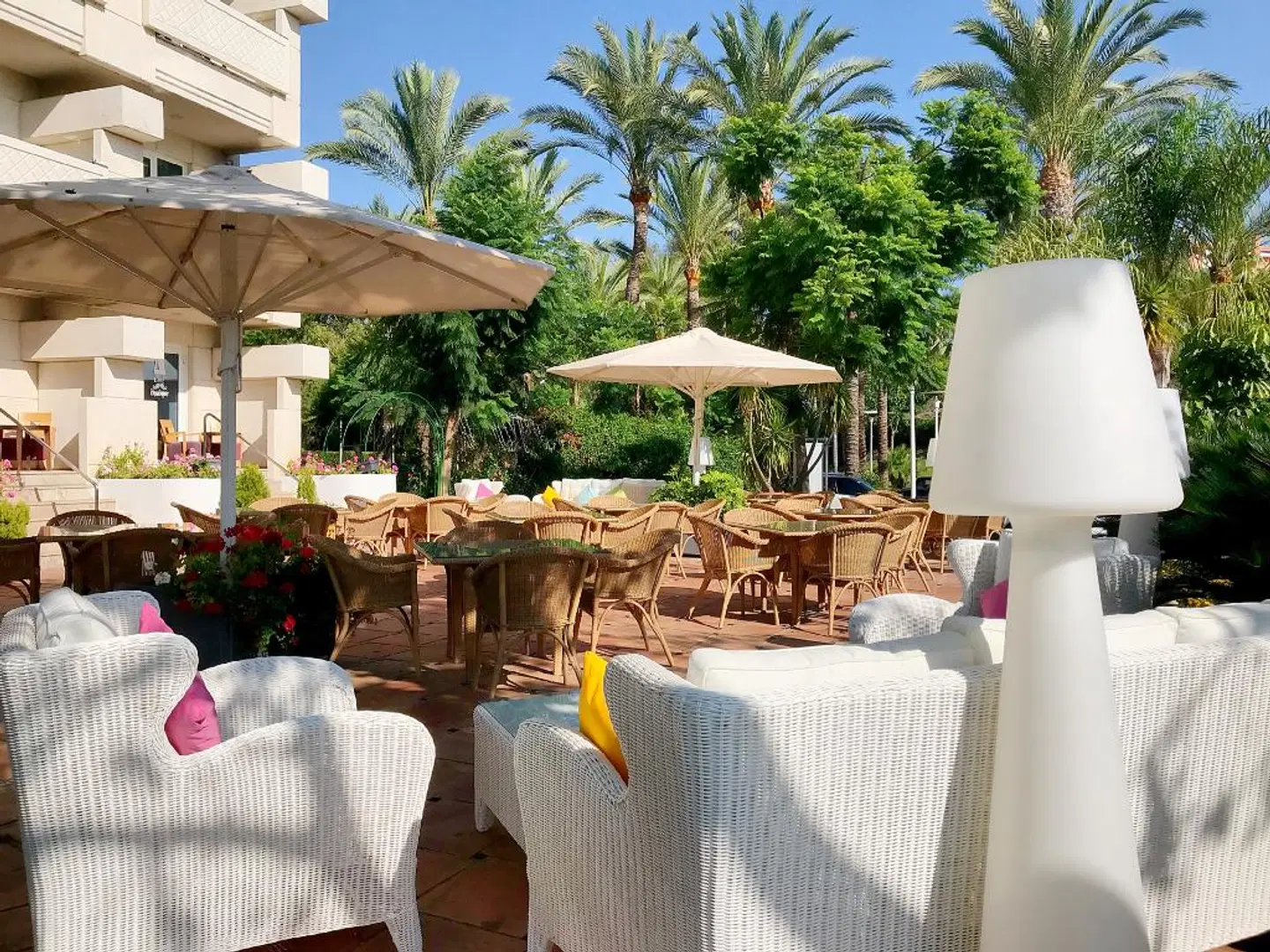 Alanda Hotel Marbella Terrasse