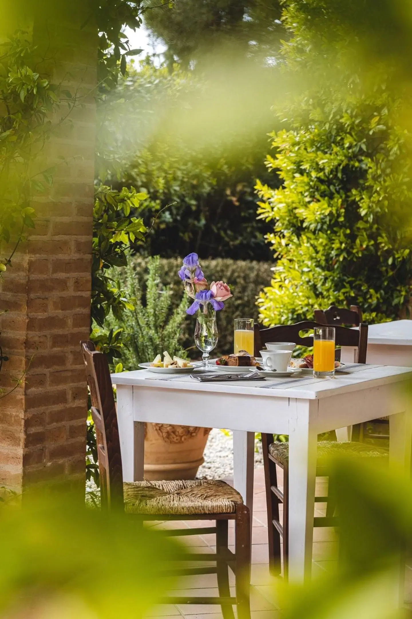 Si Montalcino Hotel & Restaurant Garten