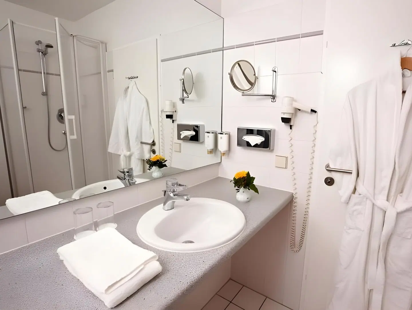 Best Western Hotel Geheimer Rat Badezimmer