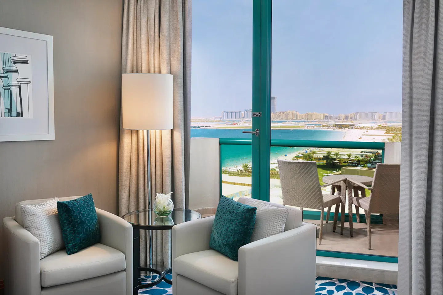 Hilton Dubai Jumeirah Resort Terrasse