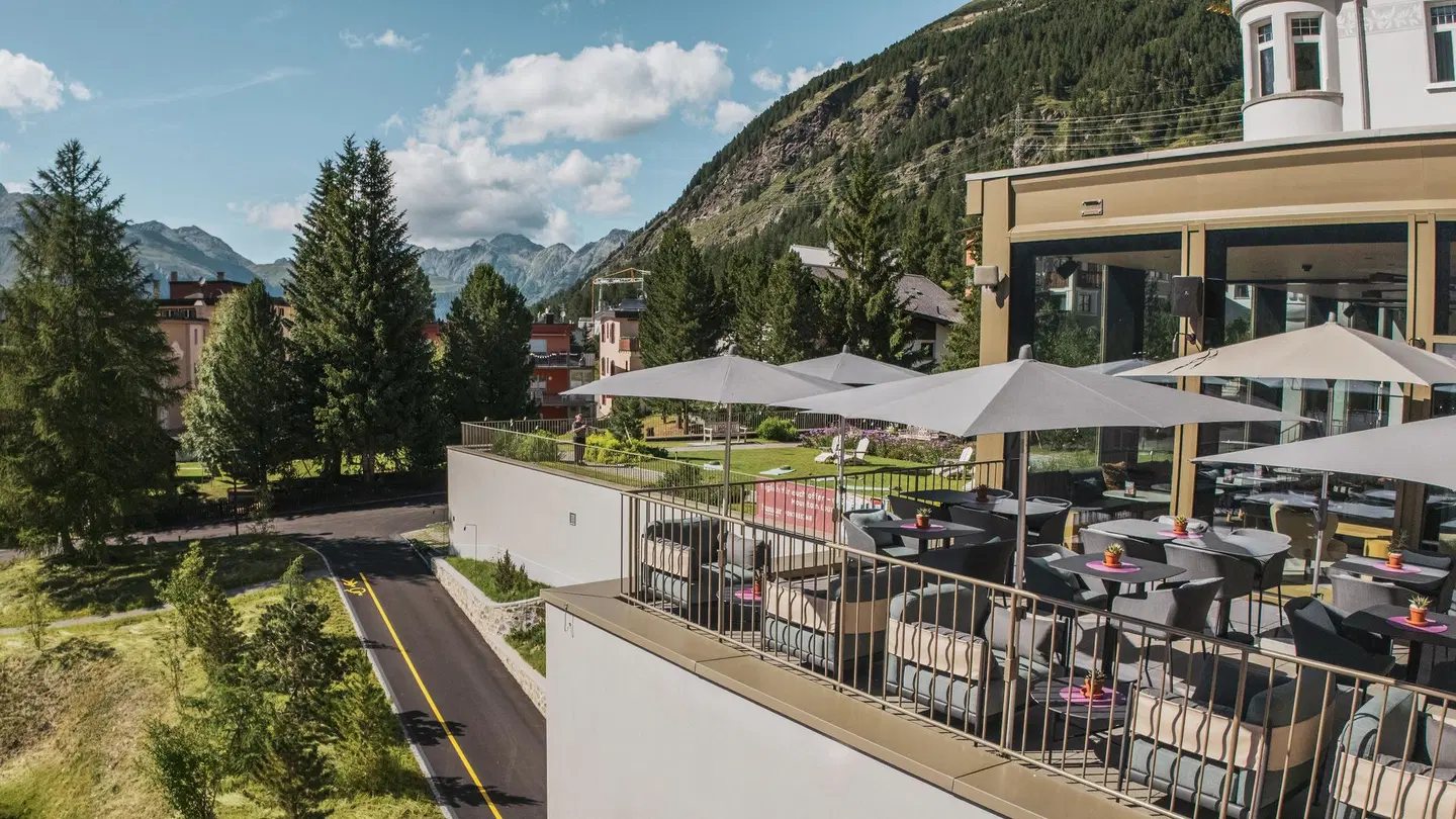 Sunstar Pontresina Terrasse