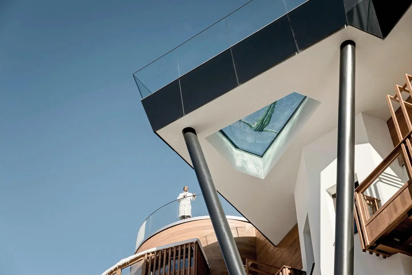 Das Central Alpine. Luxury. Life. Terrasse