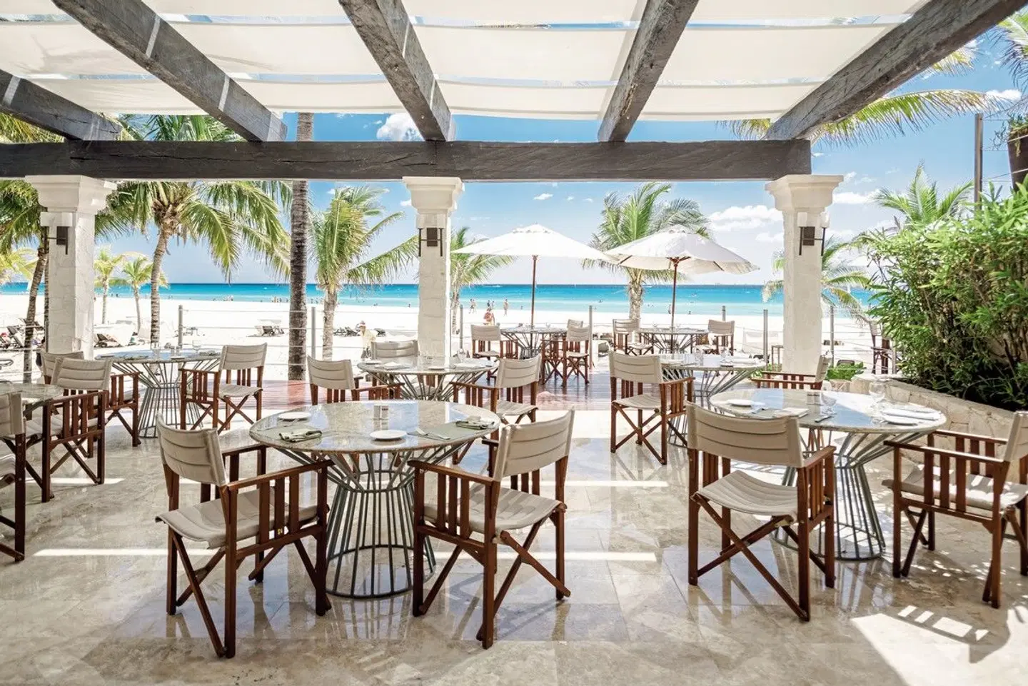 Royal Hideaway Playacar Terrasse