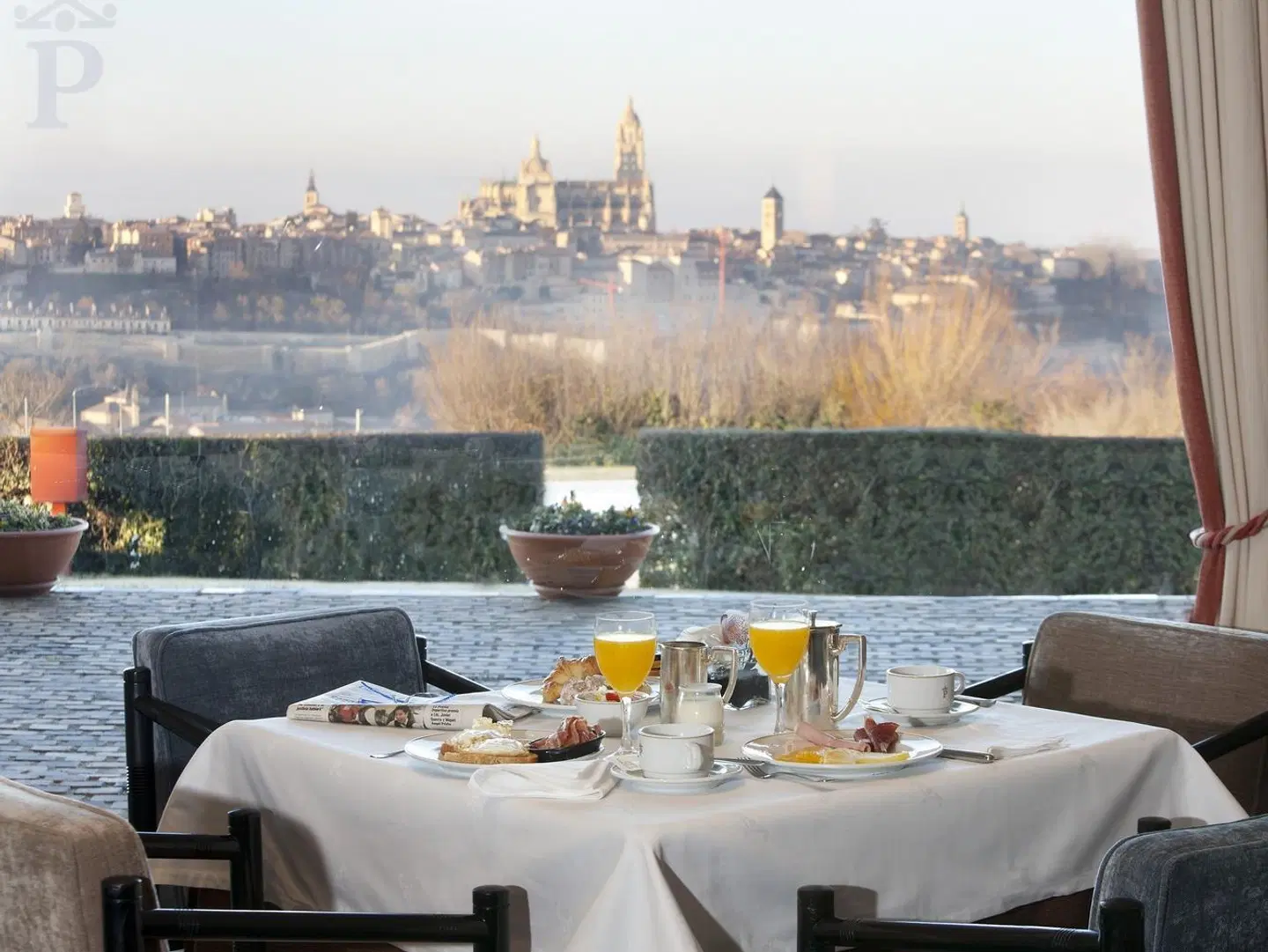 Parador de Segovia Terrasse