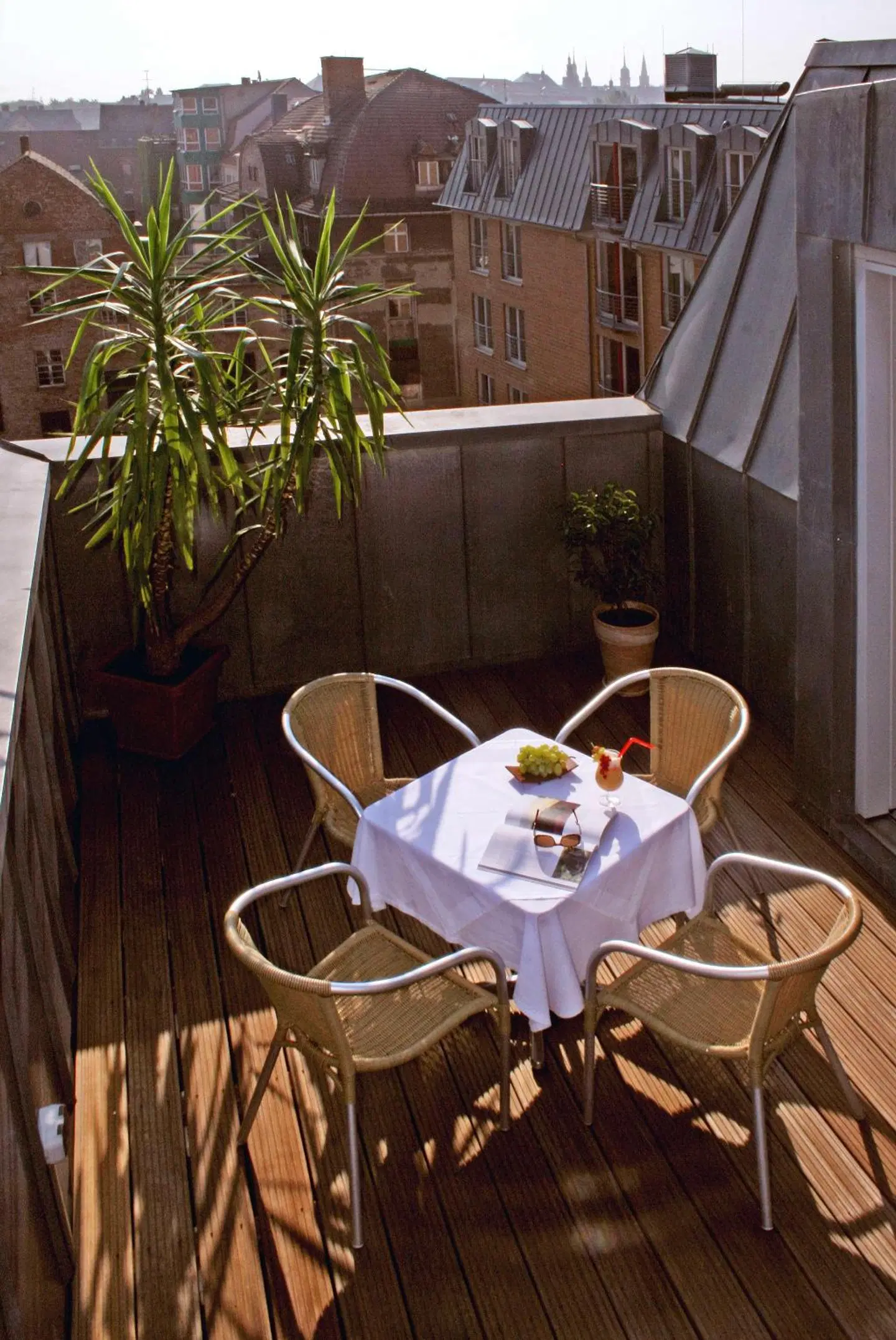 Best Western Hotel Halle-Merseburg Terrasse