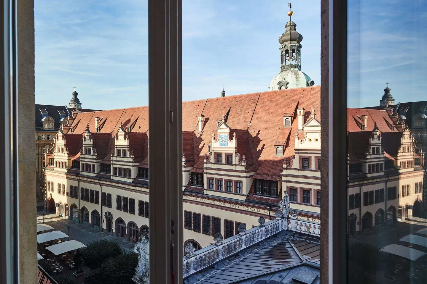 Steigenberger Icon Grandhotel Handelshof Terrasse
