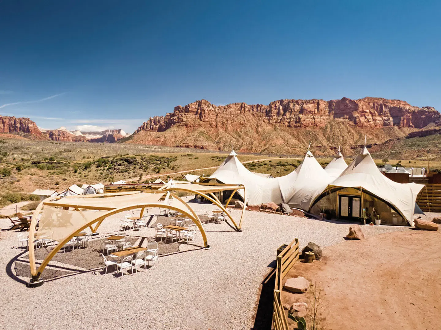 Under Canvas Zion LANDSCAPE