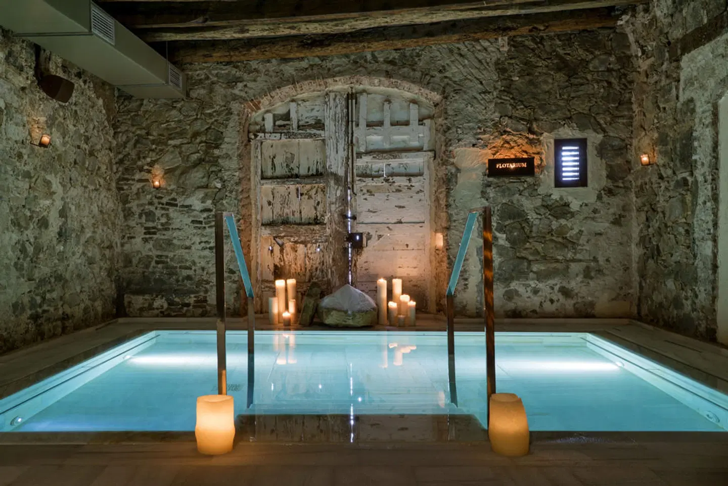 Mas Salagros - Eco Resort & Ancient Baths Hallenbad