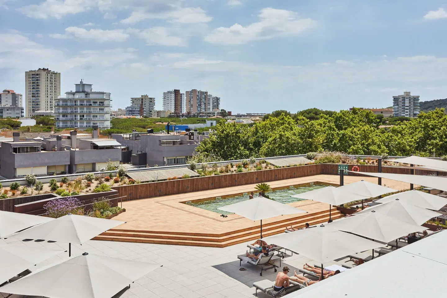 Silken Platja de Aro Terrasse