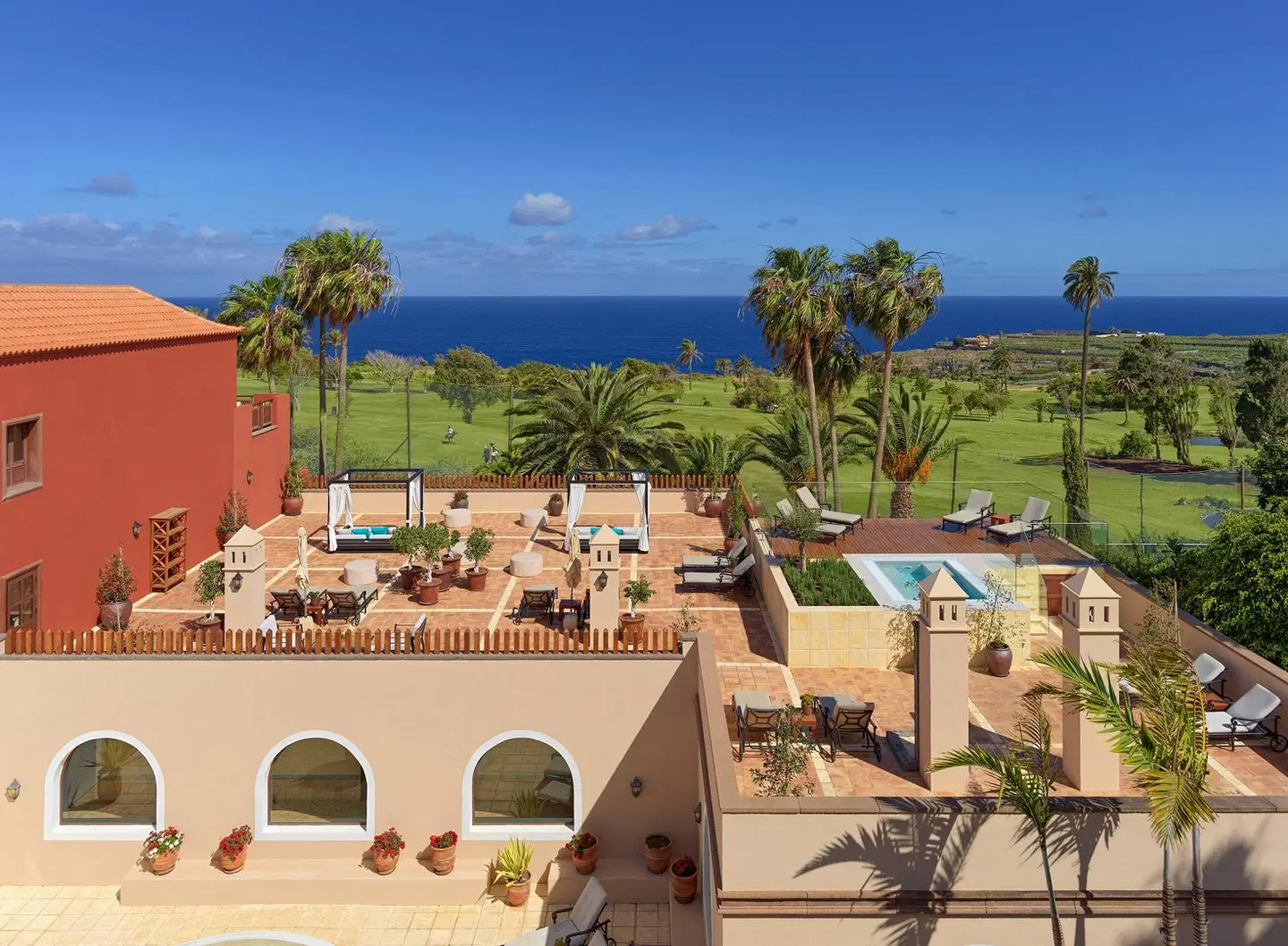 Hacienda Del Conde Meliá Collection Terrasse