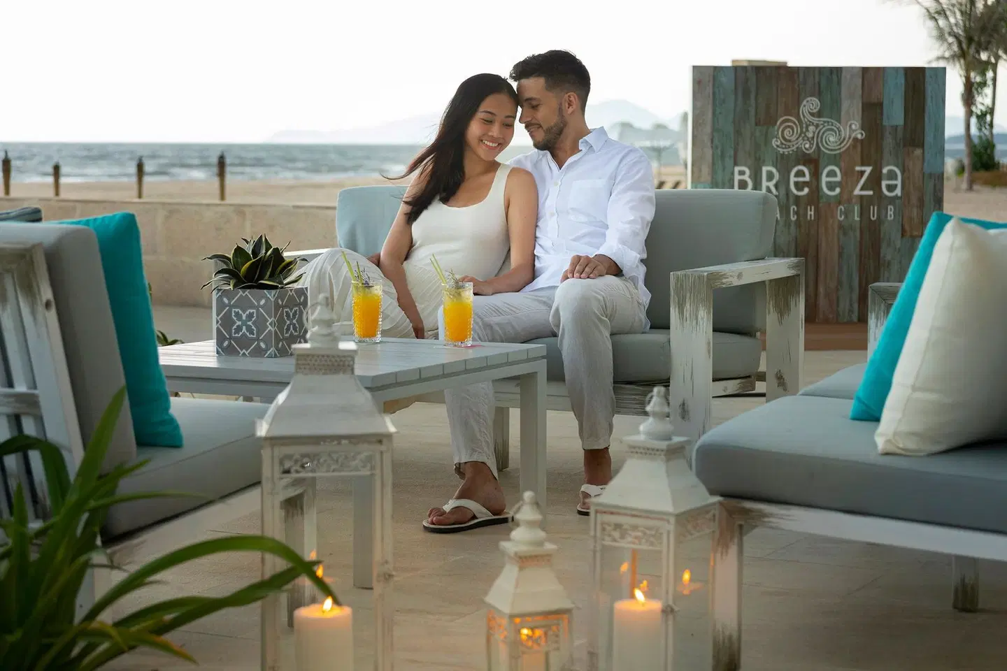 Meliá Ho Tram Beach Resort Terrasse