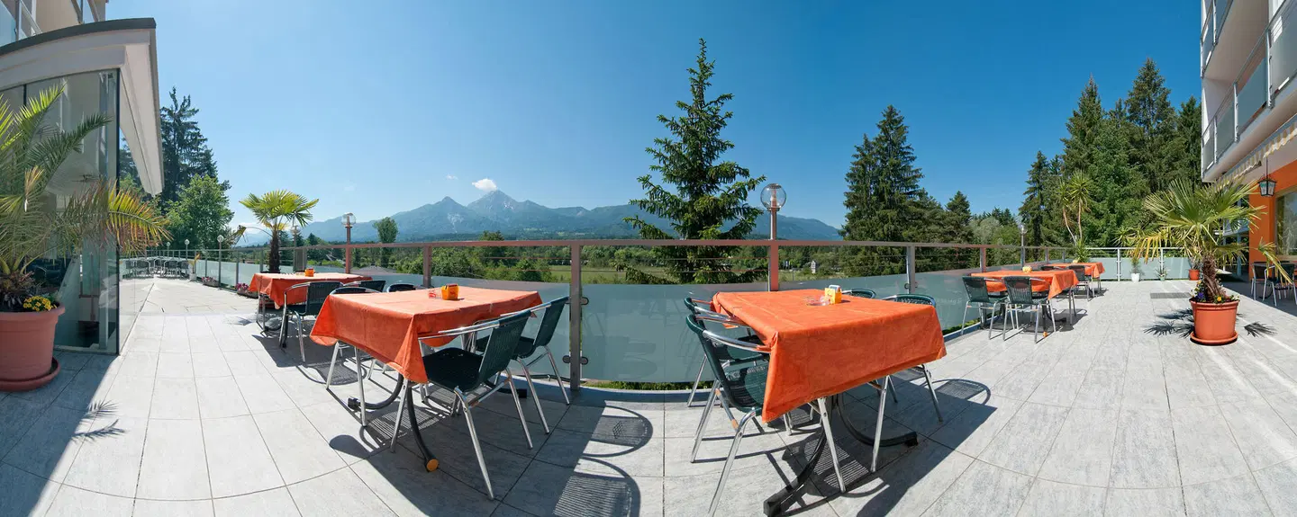 Vitalhotel Sonnblick Terrasse