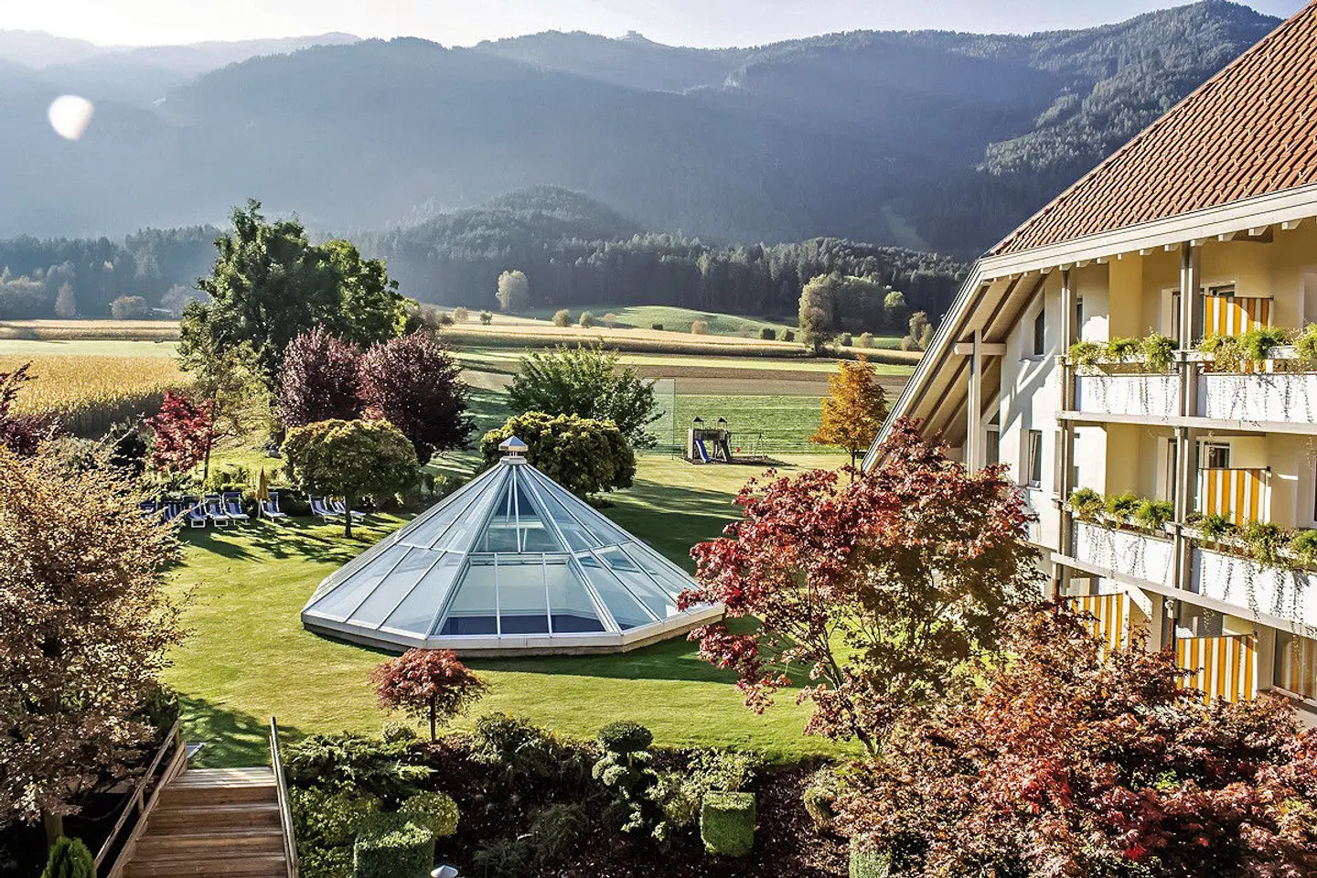 Montis Active Nature Resort Garten