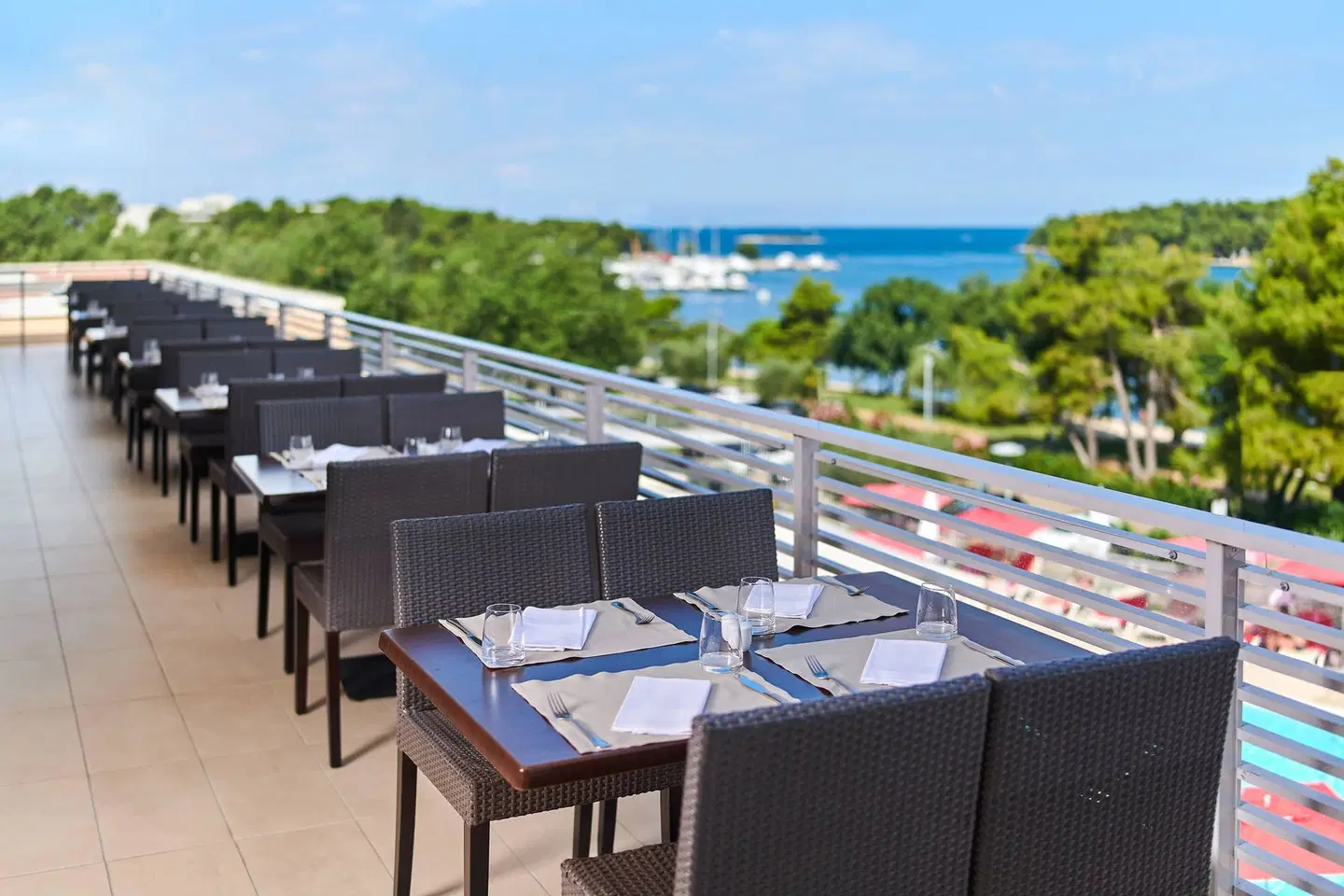 Molindrio Plava Laguna Terrasse