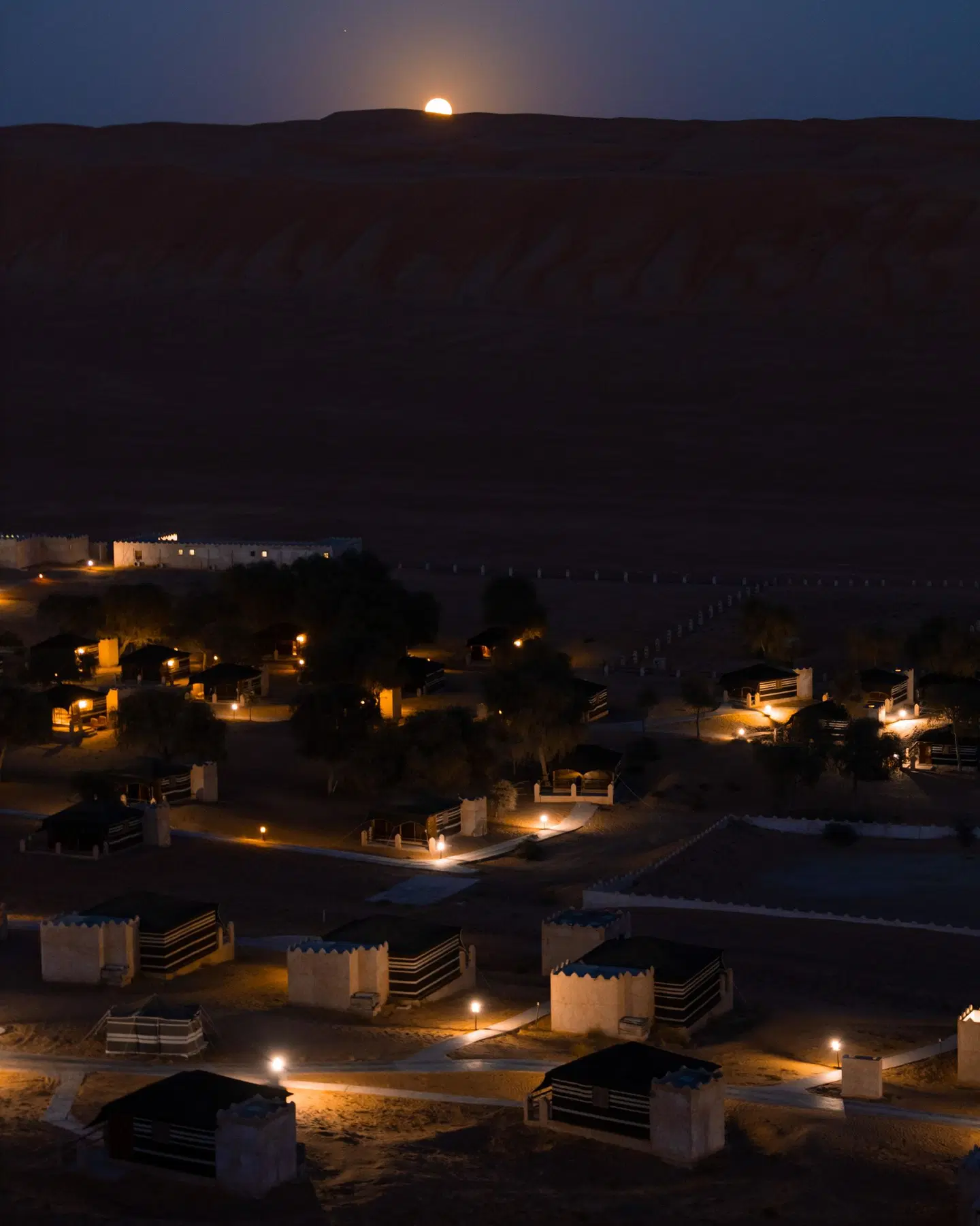 1000 Nights Sharqiya Sands Camp AERIAL_PHOTOGRAPH