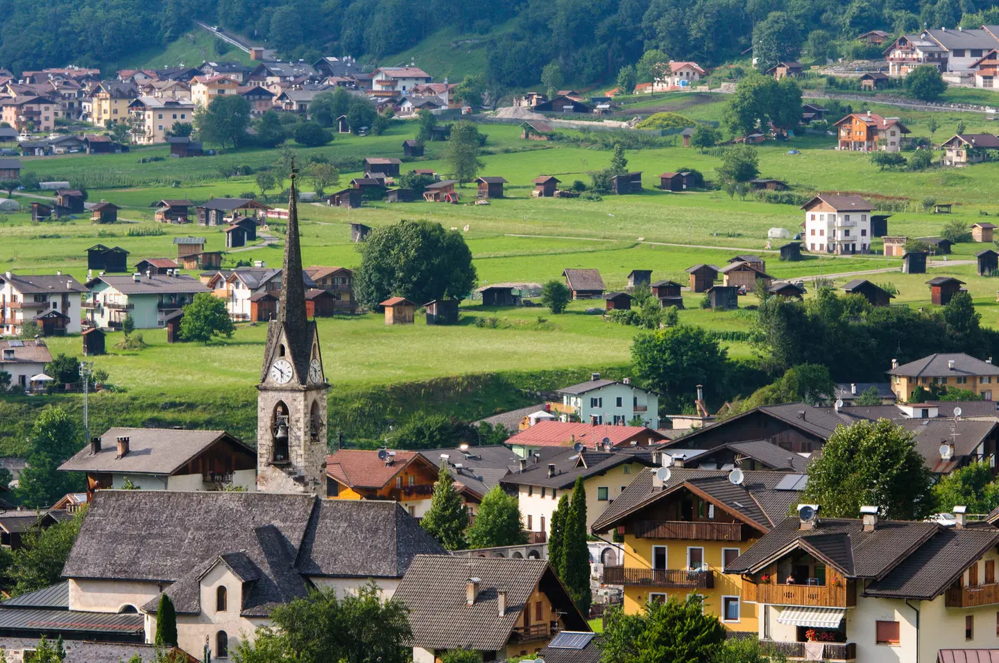 Family Hotel La Perla Garten